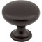 Elements 1-3/16" Diameter Dark Bronze Madison Cabinet Mushroom Knob 3910-ORB - alternate 1
